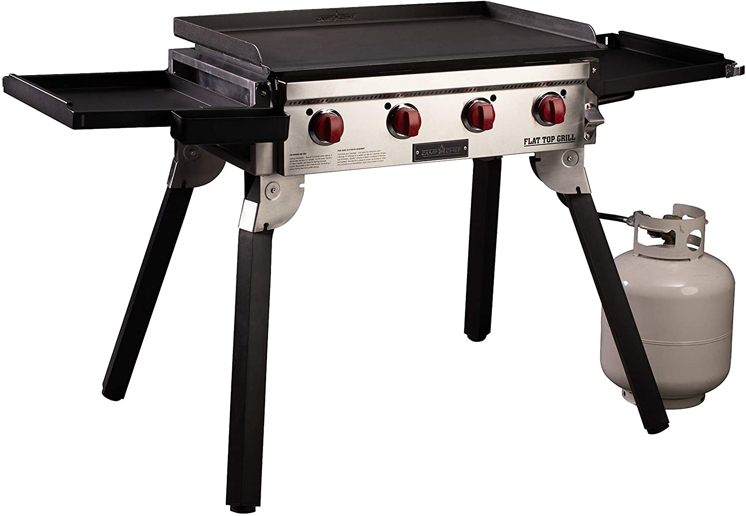 Camp Chef Professional Deluxe Flat Top Griddle, SG100, For 3 Burners, Heavy  Duty Steel 