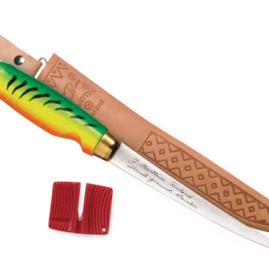 RAPALA FIRETIGER 6" FILET KNIFE W/SHARPENER