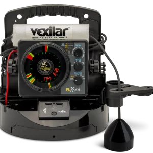 Vexilar FLX-28 Pro Pack Elite w/ ProView Ice-Ducer and Vexilar Lithium Battery