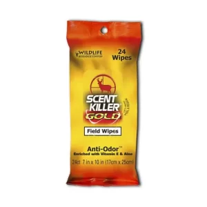 Wildlife Research Center Scent Killer® Gold® Field Wipes