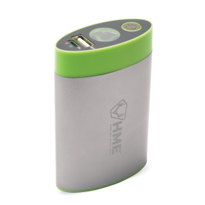 HME Hand Warmer – 4,400 MAH with Built in Flashlight
