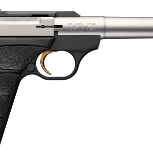 Browning Buck Mark Camper Stainless UFX Suppressor Ready - .22LR 10-RD Pistol