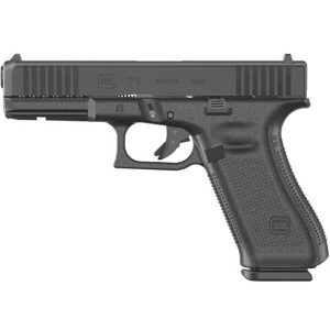 Glock G17 V 9mm Luger 4.49in Black nDLC Pistol - 17+1 Rounds