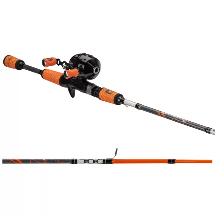ProFISHiency High Vis Orange Micro Spincast Combo